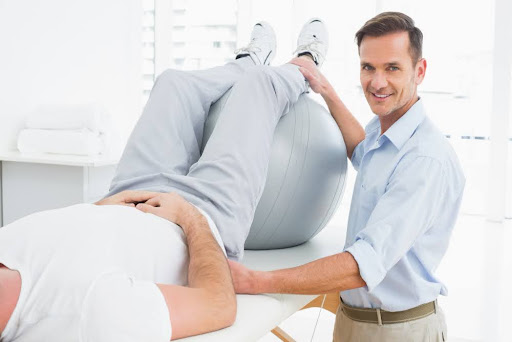 Physiotherapist in Recovery After Prostate Surgery